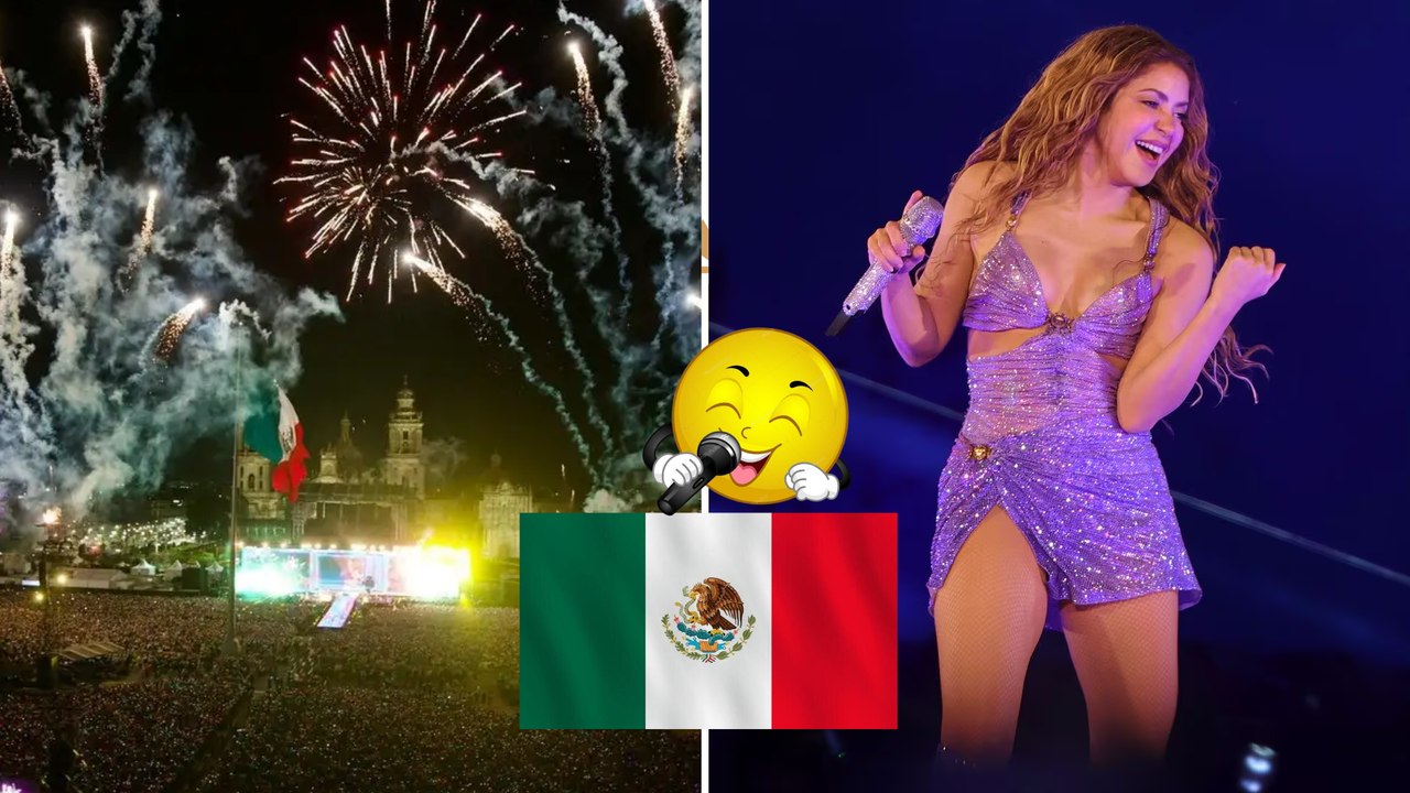 Shakira hace historia con impresionante concierto gratuito en el Zócalo de la Ciudad de México