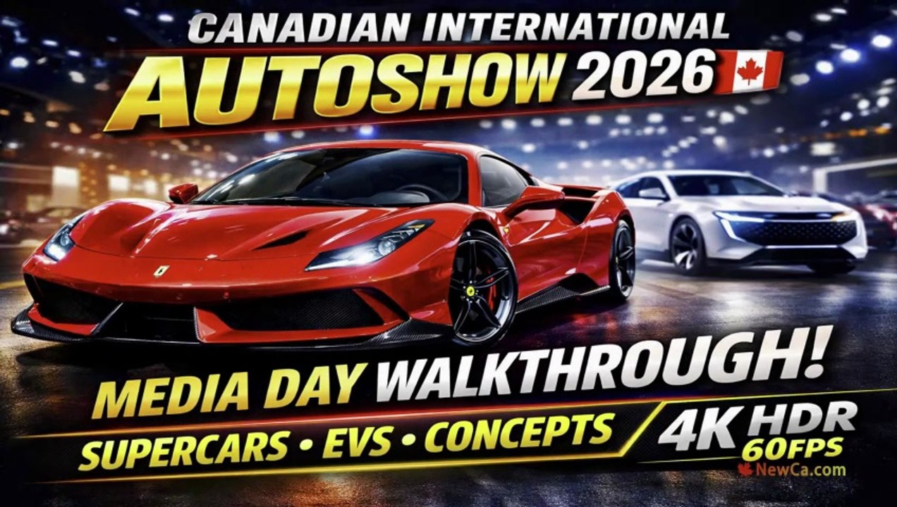 🏎️ Canadian International AutoShow 2026 | Media Day Walkthrough • Supercars • EVs • Concepts