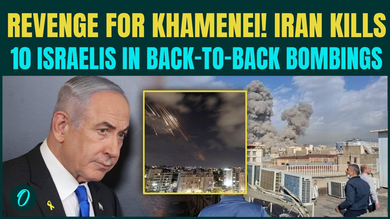 Iran MURDERS 10 Israelis; BOMBS Tel Aviv, Beer Sheva, Jerusalem With Back-to-Back Missiles, Drones