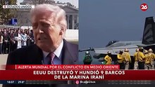 MÁXIMA TENSIÓN - Trump anunció que EEUU hundió 9 barcos de la Marina de Irán - YouTube