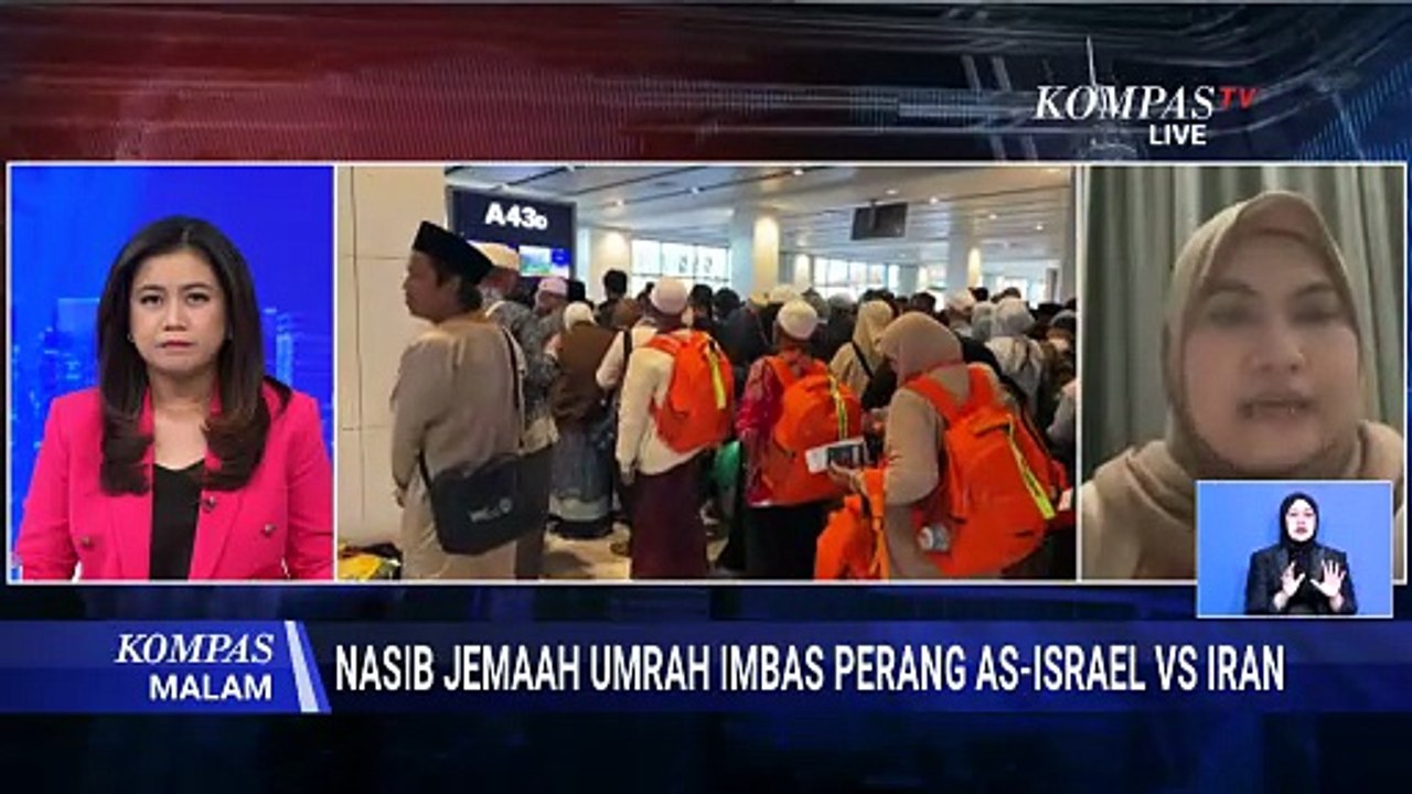 [FULL] Pemilik Travel Umrah Ungkap Nasib Jemaah yang Tertahan Akibat Perang Iran | KOMPAS MALAM