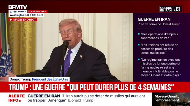 Guerre en Iran: Donald Trump avait envisagé une guerre qui peut durer quatre à cinq semaines