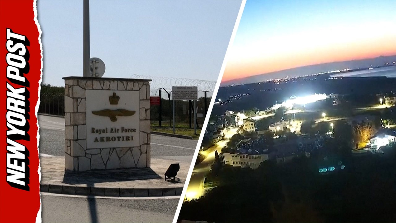 Drones Target British Air Base in Cyprus