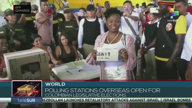 Polling stations overseas open for Colombian legislative election