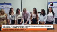 El IPS firmó un convenio para fortalecer el diagnóstico temprano del autismo