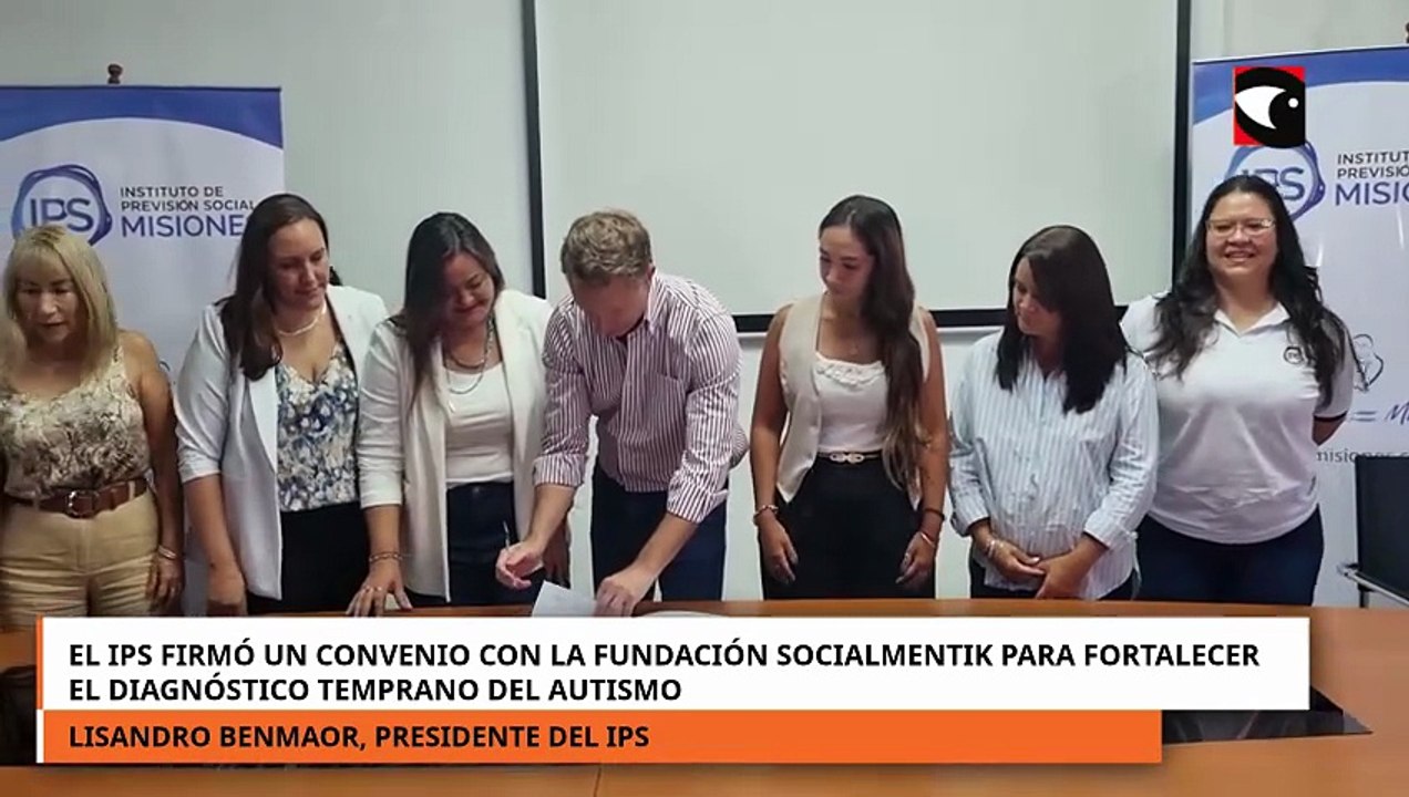 El IPS firmó un convenio para fortalecer el diagnóstico temprano del autismo