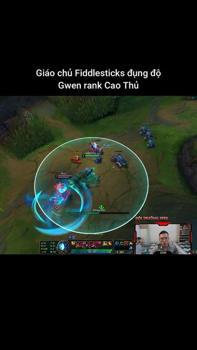 Giáo chủ Fiddlesticks đụng độ Gwen rank Cao Thủ #fiddlesticks #gwen #lienminhhuyenthoai #leagueoflegends #knightriseky