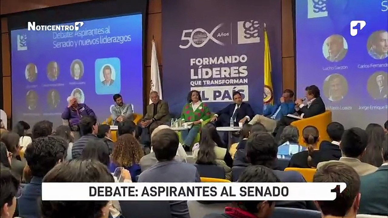 Así fue el Debate: aspirantes al Senado y nuevos liderazgos
