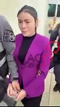 Se revela video de Epa Colombia esposada y siendo trasladada después de su captura