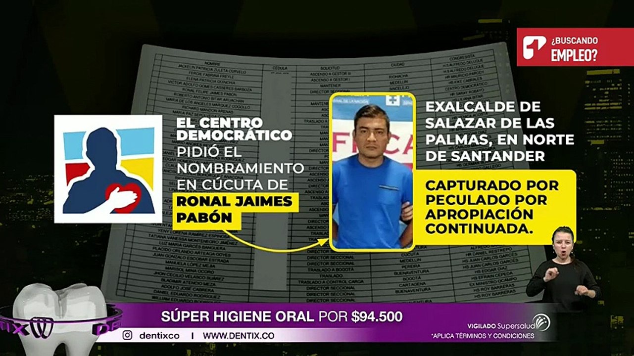 Listado de nombres