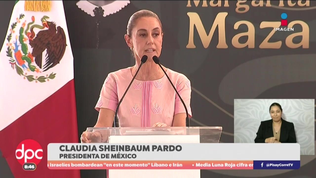 "Sinaloa no esta solo": Claudia Sheinbaum | DPC con Paola Rojas