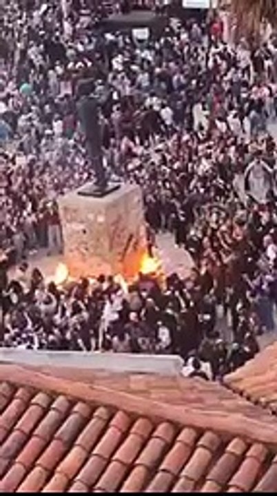 Vandalismo en el día de la mujer reaviva el cas...