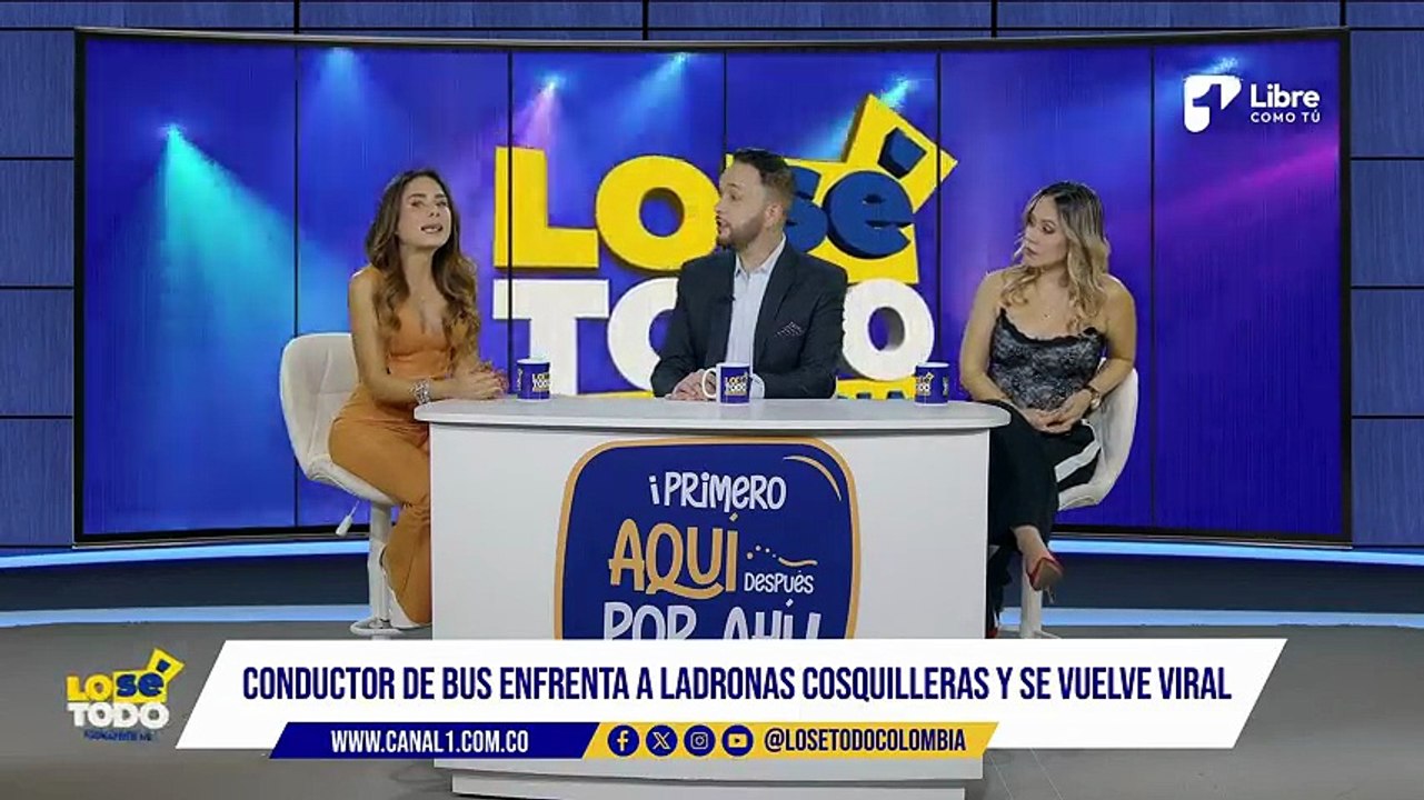 Video | Conductor de bus enfrenta a dos presuntas ladronas