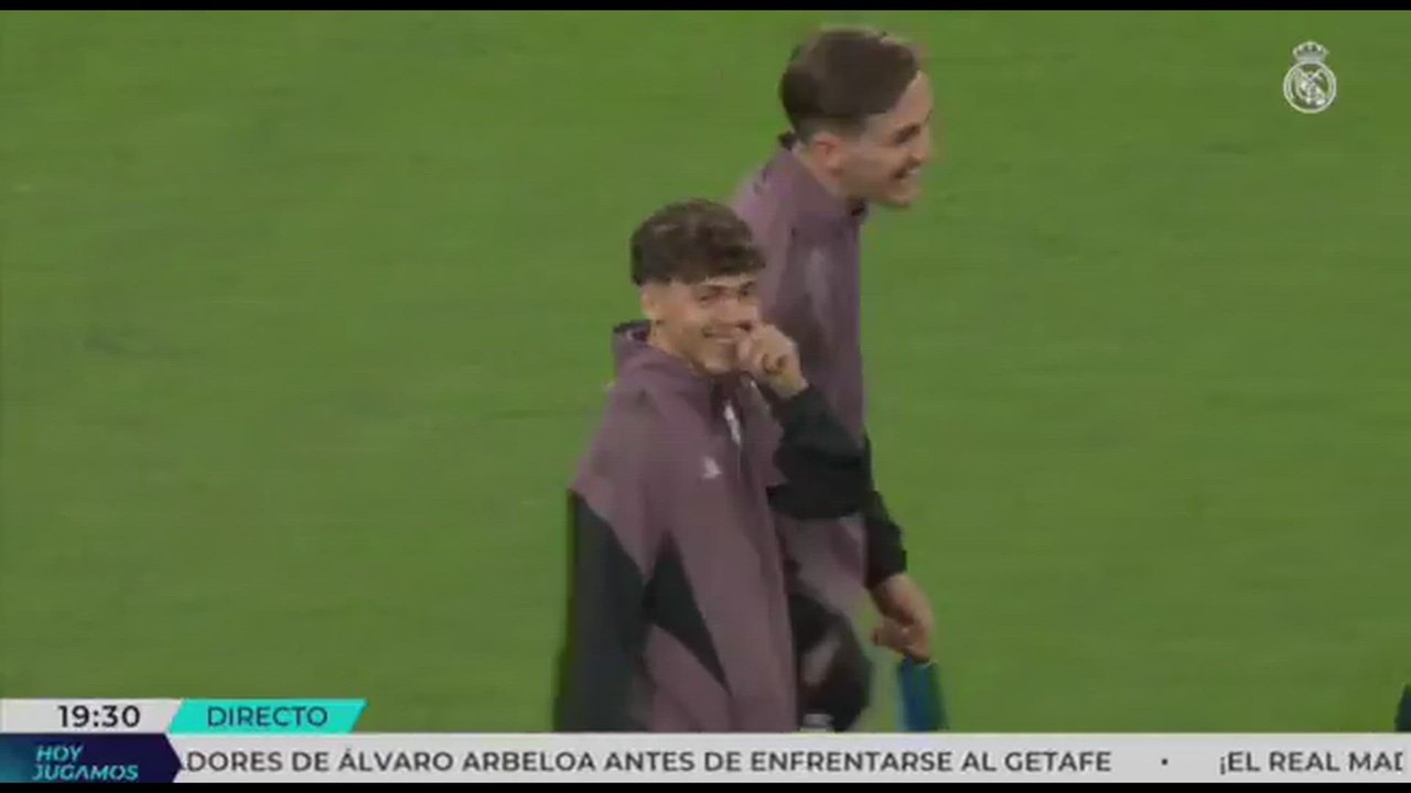 Va a ser titular y cazan estos gestos de Pitarch en el césped del Bernabéu: lo recordará siempre