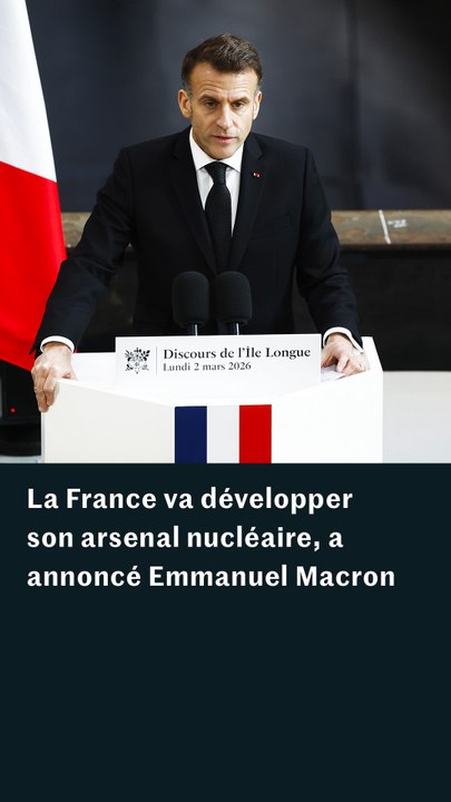 Nucléaire : Emmanuel Macron annonce la « mise en place progressive d’une dissuasion avancée »