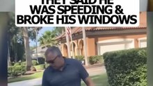 They really smashed his windows 🤦🏾‍♂️