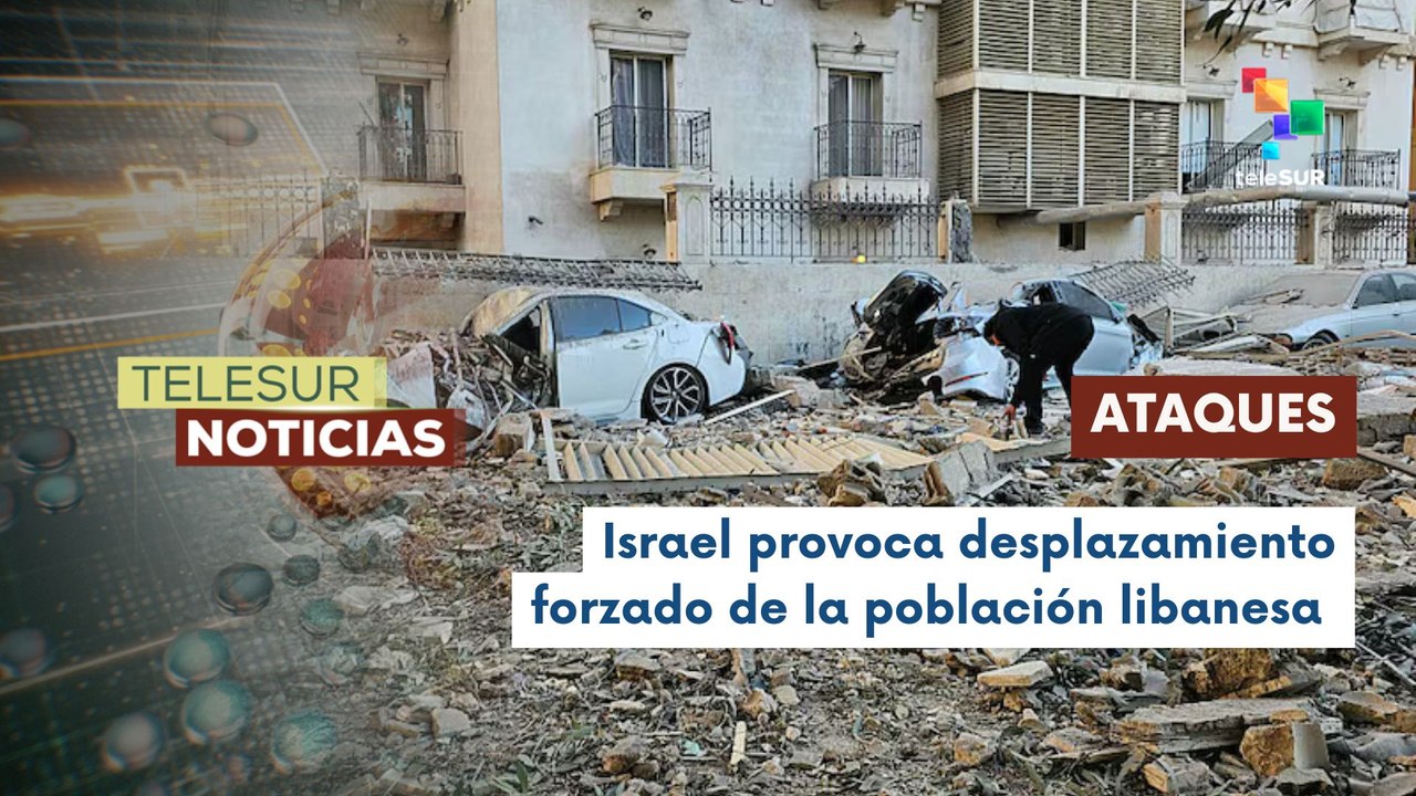 Israel ataca suburbios de Beirut en el Líbano
