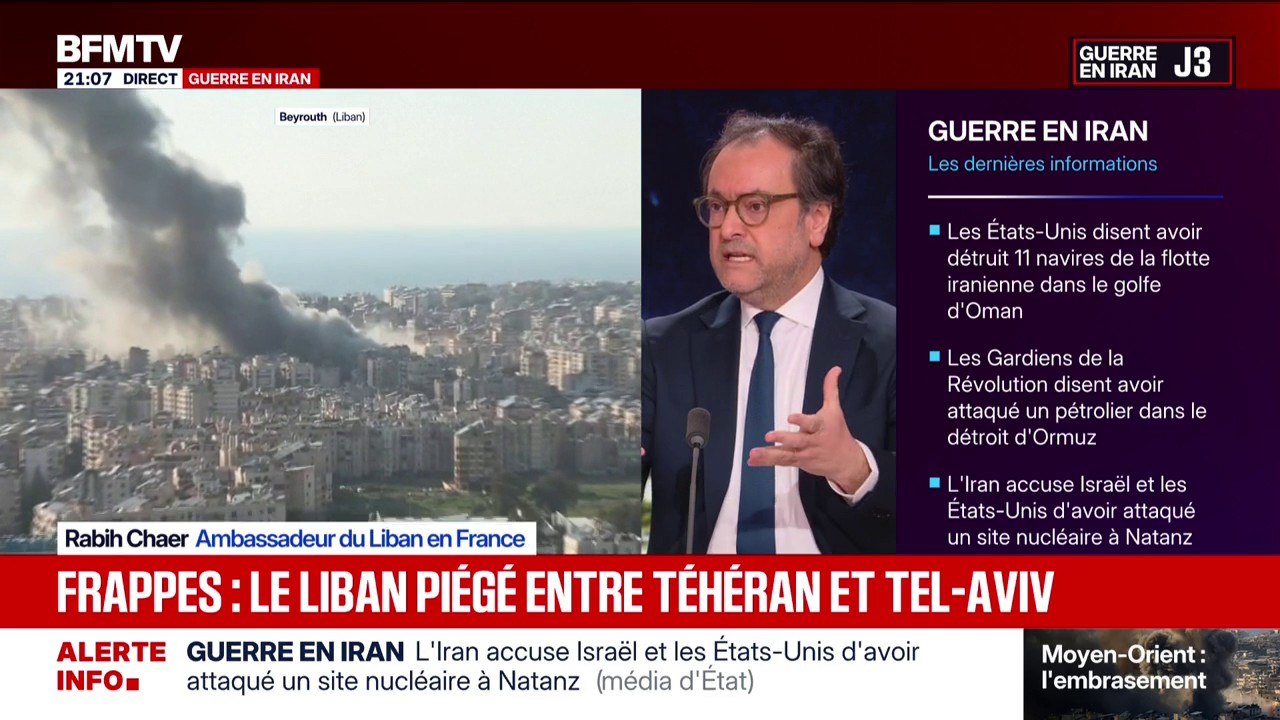 "Le Hezbollah a mené l'État libanais vers cette guerre-là", dénonce Rabih Chaer, ambassadeur du Liban en France