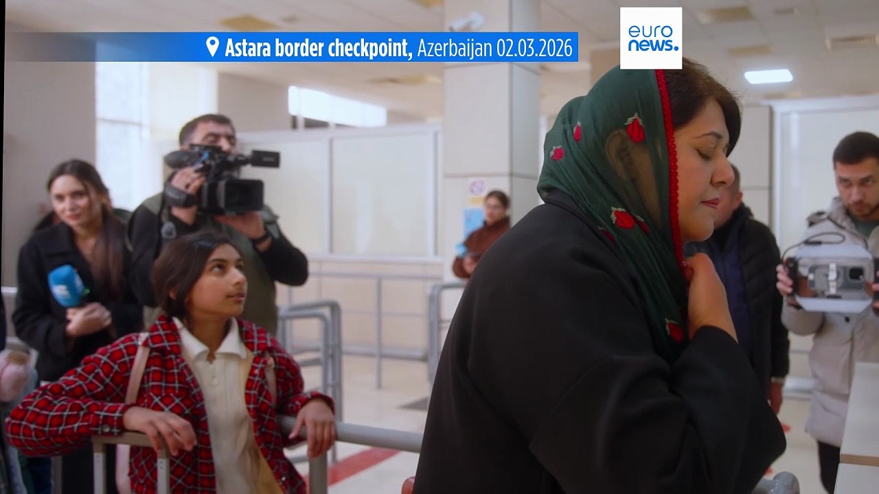 Hundreds of foreign nationals evacuate from Iran to Azerbaijan amid escalating conflict