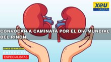 Convocan a caminata por el Día Mundial del Riñón