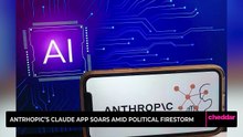 Antrhopic's Claude App Soars Amid Political Firestorm