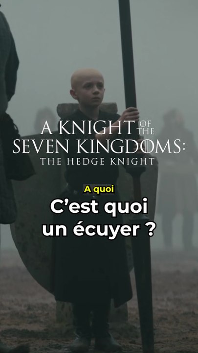 C'est quoi être écuyer dans #gameofthrones ? #aknightofthesevenkingdoms