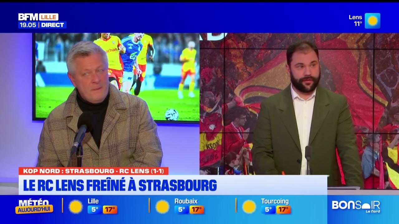 Kop Nord du lundi 2 mars - Le RC Lens freîné à Strasbourg
