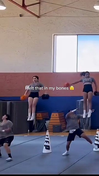 Gosh I hope her back is ok 😭 #cheerleading #cheer #performancecheer #cheerleader #school #fail [Full Movie]