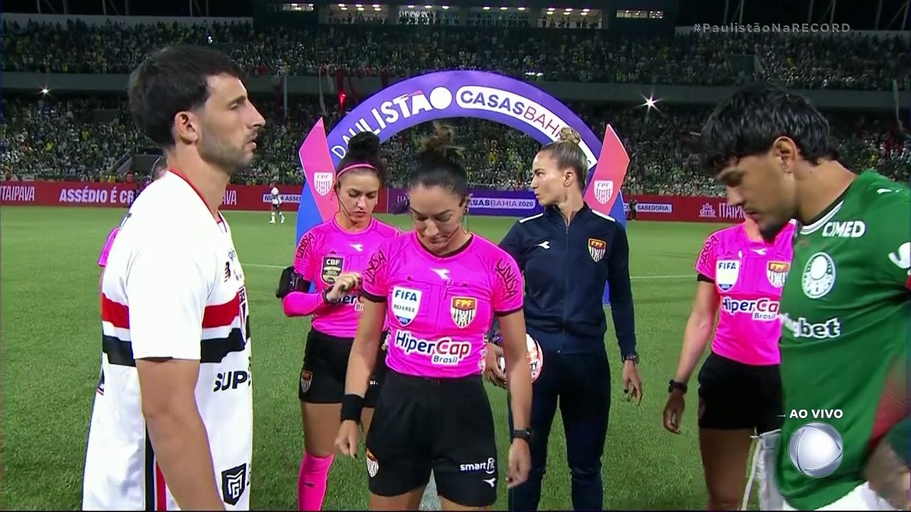 Palmeiras x São Paulo (Campeonato Paulista 2026 Semifinal) 1° tempo