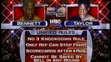 Michael Bennett vs Wes Taylor 2 - HBO BAD 8-11-2001