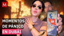 Influencers mexicanos varados en Dubái tras ataques entre Irán e Israel