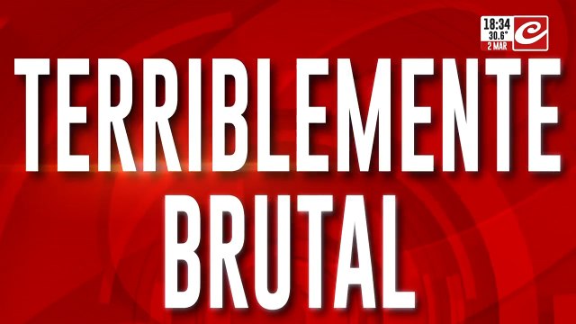 Terriblemente brutal: atacó al novio de su ex a trompadas
