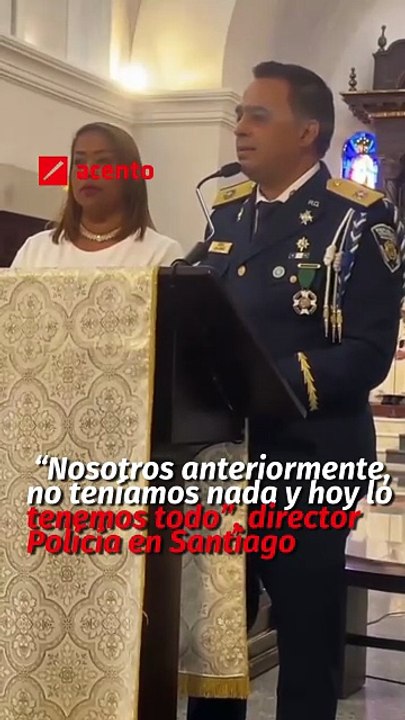 “Nosotros anteriormente, no teníamos nada y hoy lo tenemos todo”, director Policía en Santiago