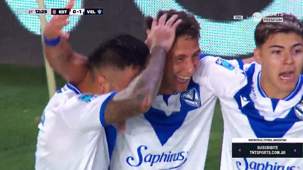Estudiantes 1 - 0 Vélez: el gol de Brian Aguirre