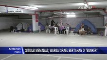 Sirene Serangan Udara Terus Berbunyi, Warga Israel Bertahan di Bunker | KOMPAS PAGI