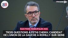 Trois questions à Fethi Cheikh, candidat de l’union de la gauche aux élections municipales 2026 à Romilly-sur-Seine