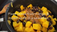 How To Make a Moist 6-Ingredient Mango Fruit Cake