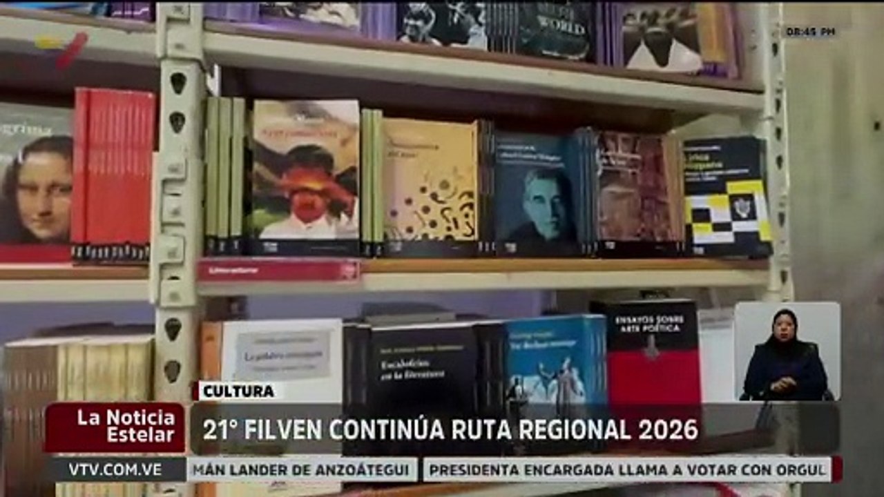 XXI Filven Capítulo Cojedes "Leer Humaniza" se desarrollará del 5 al 6 de marzo