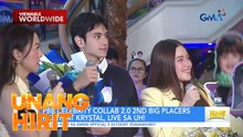PBB Collab 2.0 2nd Big Placers Heath at Krystal, live sa UH | Unang Hirit