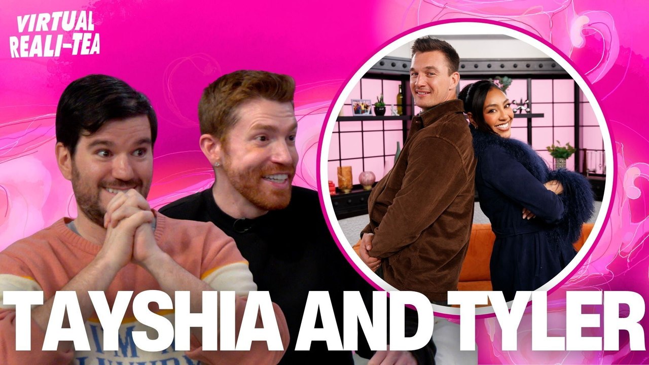 'Bachelor Mansion Takeover' stars Tyler Cameron & Tayshia Adams reveal dream 'Bachelorette' picks with 'VRT'
