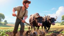Goodbye, Oxen! 🐮 Elisha’s Big Adventure Begins