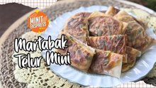 Martabak Telur Mini Paling Senang Nak Buat, Guna Kulit Popia Je!