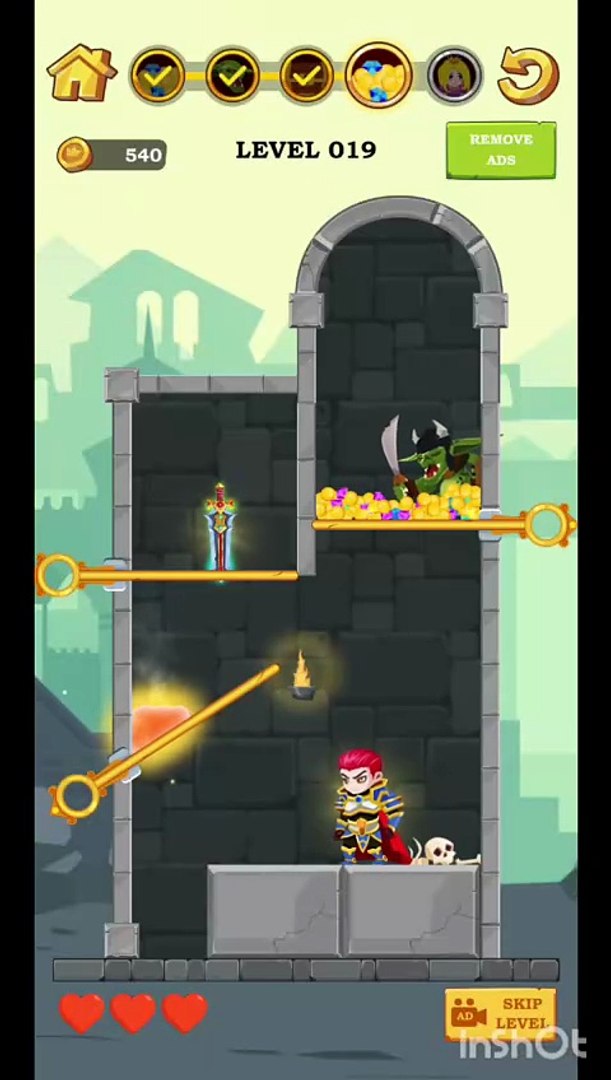 ⁣Hero Rescue Gameplay |Level 19| #gaming #trending #asmr #herorescuegameplay