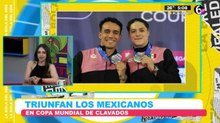 Triunfan mexicanos en copa mundial de clavados