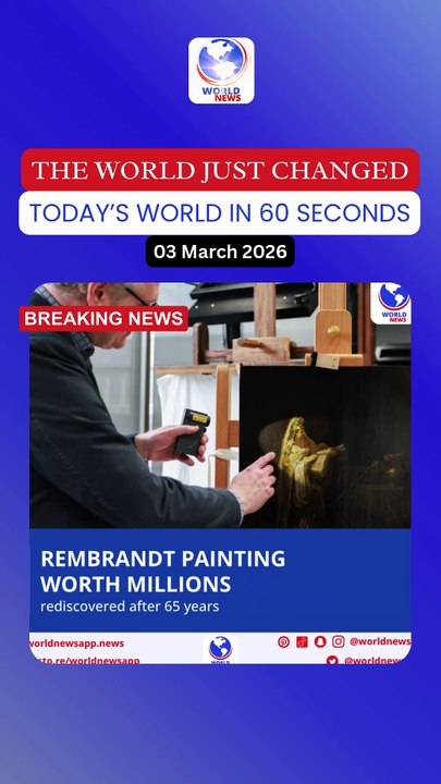Rembrandt painting worth millions rediscovered after 65 years