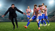 Atlético de Madrid avanza a la final de la Copa del Rey; Cholo Simeone celebra con locura y Flick consuela al Barcelona.