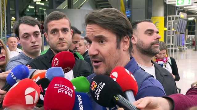 Los primeros españoles evacuados por la guerra en Irán llegan a Madrid: Se oían las bombas