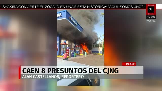 Detienen a 8 integrantes del 'CJNG' en Puerto Vallarta | Milenio Noticias, 2 de marzo de 2026