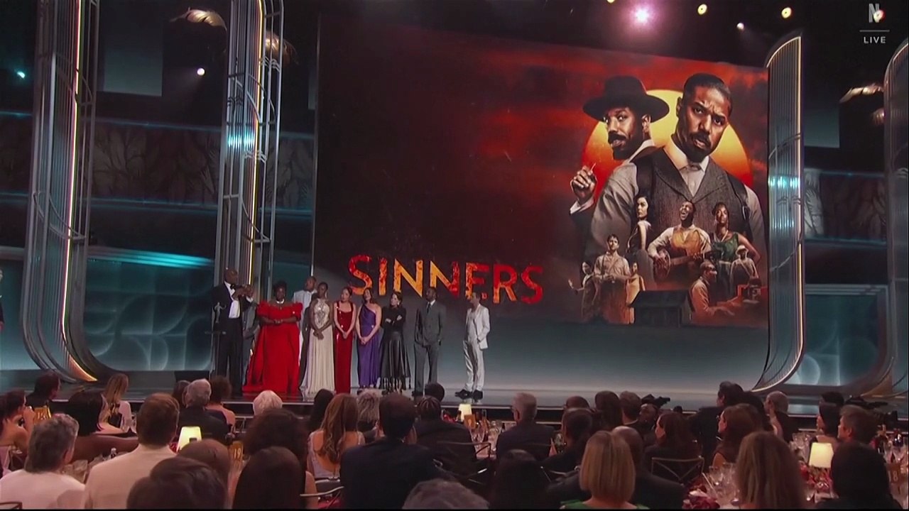 'Sinners' wins top Actor Award in run-up to the Oscars