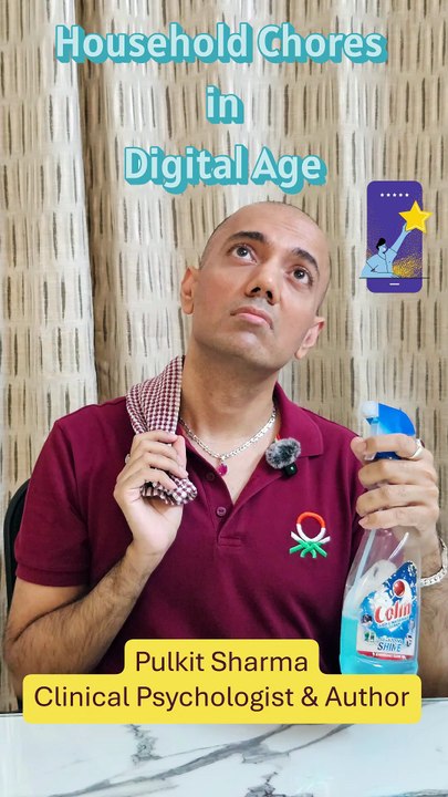 Household chores in digital age